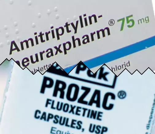 Amitriptylin mot Prozac