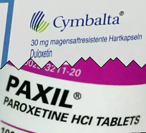 Cymbalta mot Paxil