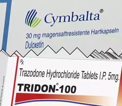 Cymbalta mot Trazodon