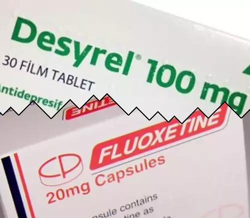 Desyrel mot Fluoxetin