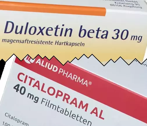 Duloxetin mot Citalopram