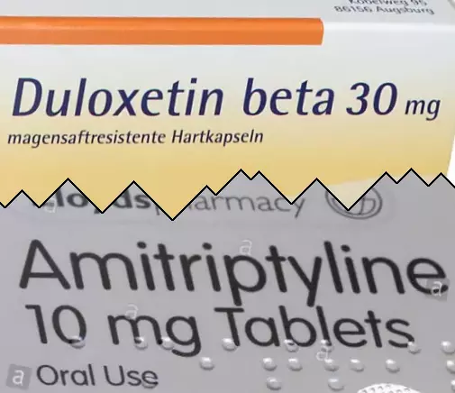 Duloxetin mot Elavil