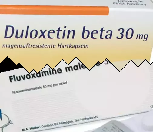 Duloxetin mot Fluvoxamin