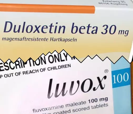 Duloxetin mot Luvox