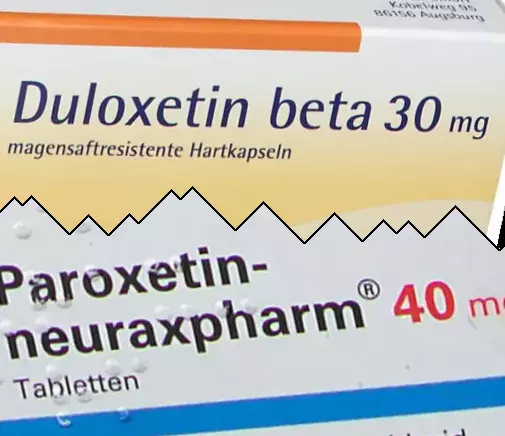 Duloxetin mot Paroxetin