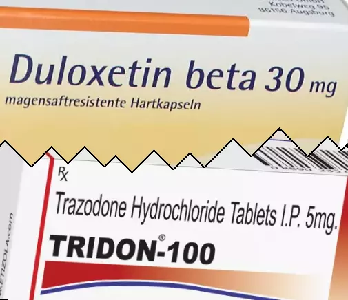 Duloxetin mot Trazodon