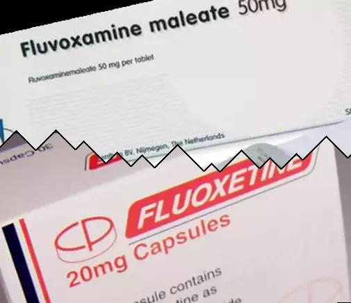 Fluvoxamin mot Fluoxetin