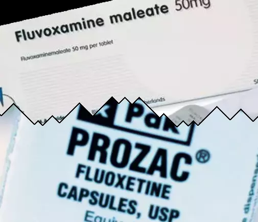 Fluvoxamin mot Prozac