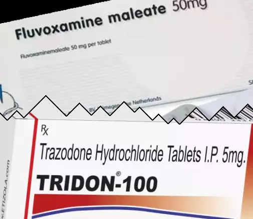 Fluvoxamin mot Trazodon