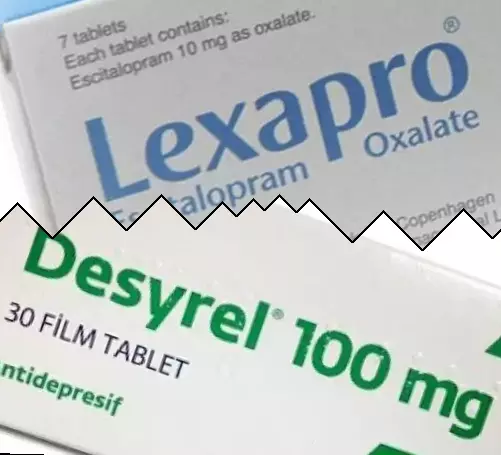 Lexapro mot Desyrel