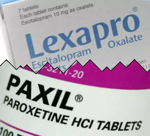 Lexapro mot Paxil