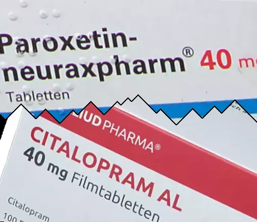 Paroxetin mot Citalopram