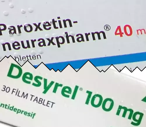 Paroxetin mot Desyrel