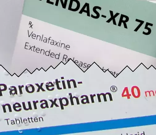 Venlafaxin mot Paroxetin