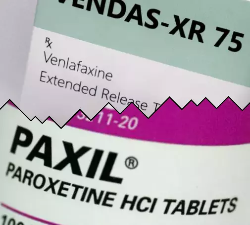 Venlafaxin mot Paxil